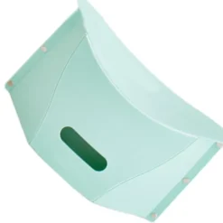 Foldbar Skammel Udendørs Rejser Bærbar Bæretaske Foldbar Skammel Plast Lav Skammel Bønne Grøn
