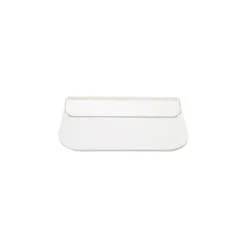 Foldbar væghylde Stansfri Vægmonteret Plast Flydende Sh Hvid S