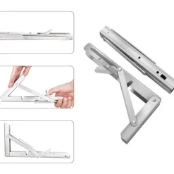 Foldbare konsoller 30 cm, foldbare konsoller, foldbare hyldebraketter