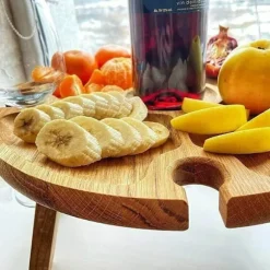 Foldbart Vinbord til Picnic - Træ Tree