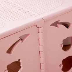 Foldeskammel Fodskammel PINK Pink