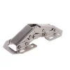 Fortykket Skabsdør Foldbart Hængsel til Skab, Skabslåge, Foldedør Sølv