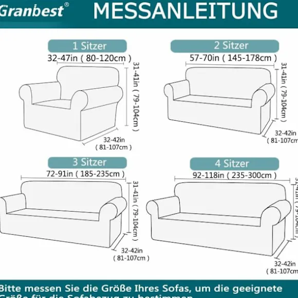 Grå 3-personers moderne sofaovertræk, Jacquard, elastisk, til stue, ideel som beskyttelse mod hunde og kæledyr