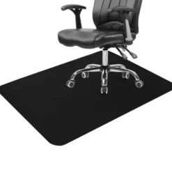 Gulvbeskyttelsesmåtte til Stol / Stolemåtte - 100x140cm Black