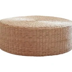Gulvhynder af strå, sædehynder af rattan, håndvævede tatami-gulvhynder, yogamåtter