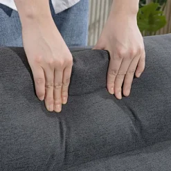 Gulvstol med sengefunktion / loungestol / liggepuf med justerba