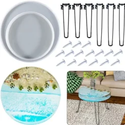 Harpiksbordform Epoxybordform Til Diy Bordfremstilling Diy Kunsthjemmeindretning
