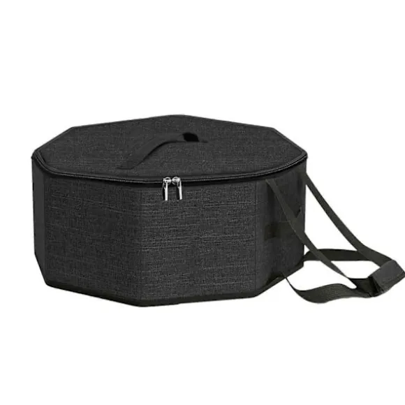Hatteopbevaringsboks med stor kapacitet Cowboyhat Opbevaringstaske Rejsetaske Cowboyhat Holder Opbevaringsboks Organisatorer Holdbar Black