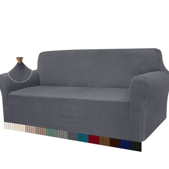 Høj stræk sofaovertræk moderne sofaovertræk jacquard elastisk