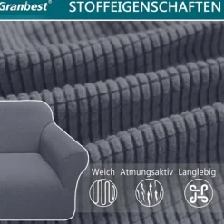 Høj stræk sofaovertræk moderne sofaovertræk jacquard elastisk