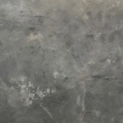 Højt bord 60 x 60 cm - Milan model metallisk sten med messingkanter Grå