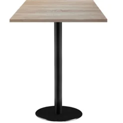 Højt bord 60 x 60 cm - Rom bastide eg model beige