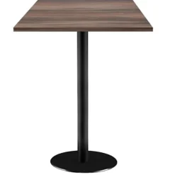 Højt bord 60 x 60 cm - Rom bjerg eg model brun