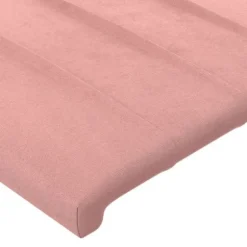 Hovedgærde - Eksklusivt Hus - Rosa Velour - Ører - Højdejusterbar Ros