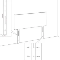 Hovedgærde - Maison Exclusive - Mørkegrøn fløjl - 90 x 7 x 118/128 cm - Justerbar højde Mörkgrön