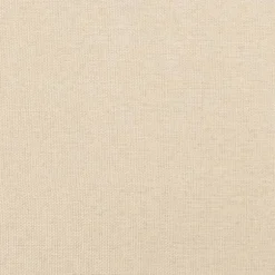 Hovedgærde - med ører - Creme - 147×16×78/88 cm - Holdbart stof Grädde