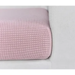 Hvid; Ekstra stort betræk til trepersoners sofa, bredde 65-95 cm, længde 135-165 cm; Nordisk minimalistisk majsfleece-sofabetræk, fuldt dækket elastisk sæde Three-seater | Fyndiq