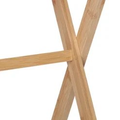 Hvidt klapbord i bambus