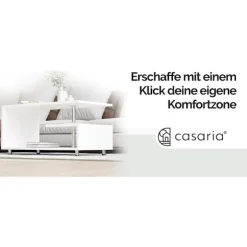 Hvidt sofabord, 95x55x50 cm, ridsefast