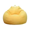 Indendørs/Udendørs Voksen Beanbag Spilstol Ekstra Stor Beanbag Betræk Gul 500g