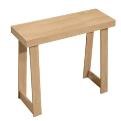 Indgangskonsol - DUOKU - ZH618 - 91,5 cm - Multilags panel - Naturligt trælook naturligt trä