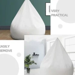 Indvendig pose til sækkestol, udskiftning, aftagelig og vaskbar, indvendig pose til doven sofa