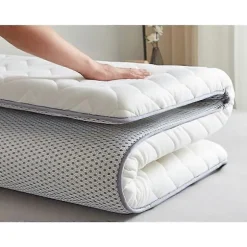 Japansk Futon Gulvmadras Foldbar Sengemadras til Rejser/Tatami/Camping/Gulv