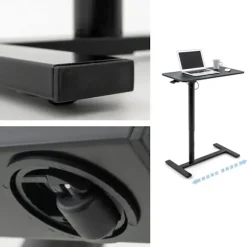 Justerbart Laptop Bord - Sort - MDF Black