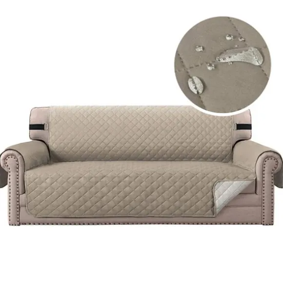 Khaki Sofa Pudebetræk Pletter Universal Betræk Vandtæt Resistent P