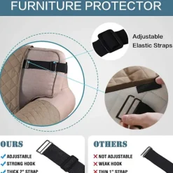 Khaki Sofa Pudebetræk Pletter Universal Betræk Vandtæt Resistent P