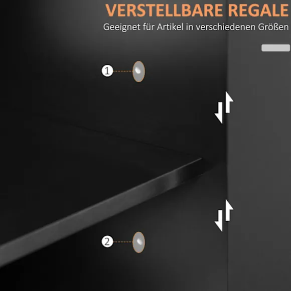 Køkkenvogn Serveringsvogn Med Bordplade Køkkenvogn Med Krydderihylde, Håndklædeholder Til Stue Spisestue Sort 109 X 40 X 89 Cm