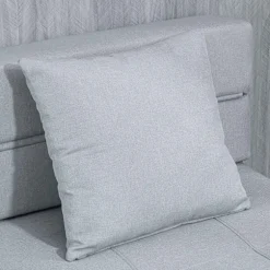 Klapsovestol, Sovesofa, 2-I-1 Klapstol Med Sengefunktion, Afslapningsstol Med Puder, Gæsteseng Til Stue, Soveværelse, Bæreevne Op Til 100 Kg, Lysegrå | Fyndiq