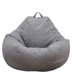 Komfortabelt Betræk til Lazy Sofaer, Usynlig Lynlåslukning for et Elegant Udseende, Blødt Fløjlsstof Sækkestol Puf Sofa Egnet til Stue & Soveværelse | Fyndiq