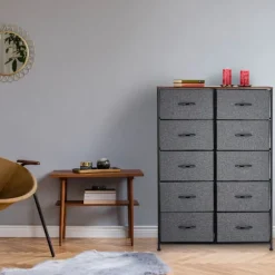Kommode med 10 skuffer