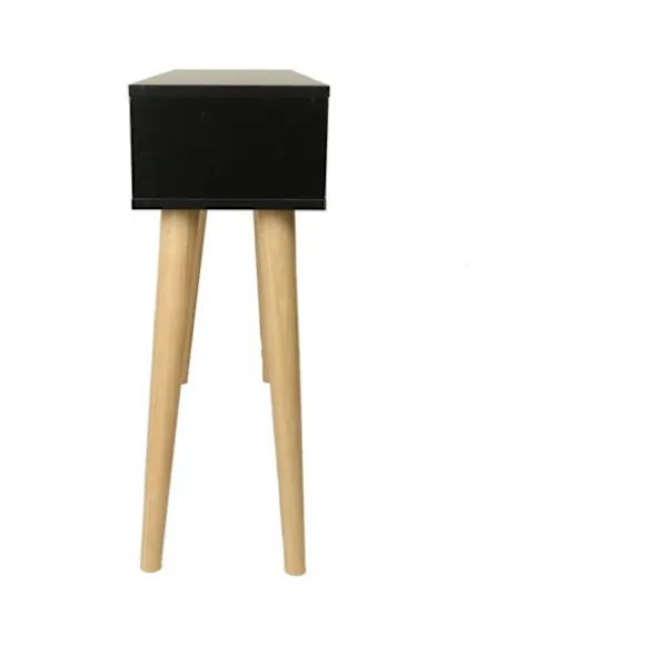 Konsol kanage "Marine" - 100 x 29 x 81 cm - Sort svart