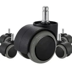 Kontorstol Hjul, 5-pak, Passer til IKEA Stol (10mm x 22mm) Kraftig