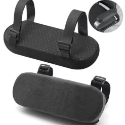 Kontorstol med 2 armlænspuder - Ergonomisk design - Armstøtte - Universal