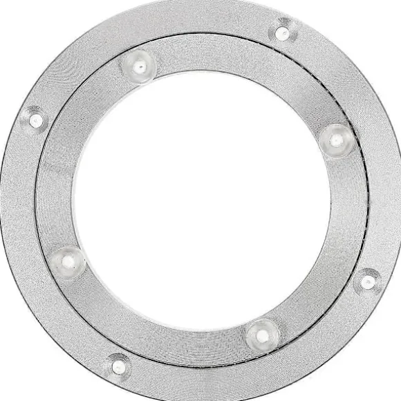 Kraftig drejeskiveleje i aluminiumslegering, roterende leje, drejepladebase til spisebord