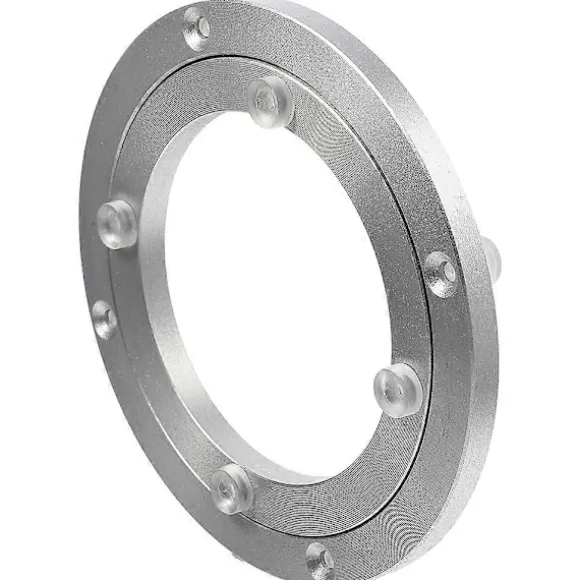 Kraftig drejeskiveleje i aluminiumslegering, roterende leje, drejepladebase til spisebord