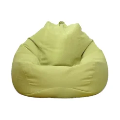 Kun Bean Bag Helt Ny Ekstra Stor Sækkestol Sofa Betræk Indendørs Lazy Lounger Til Voksne Børn Udsalg!