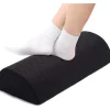 Kuppelformet fodstøtte til skrivebord og rejser, ergonomisk design massagestol, skridsikkert stofbetræk med memoryskum til reduktion af stress i fodsålen | Fyndiq