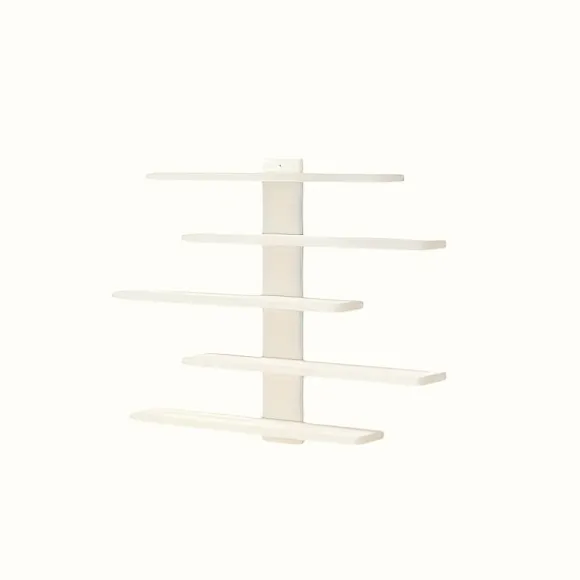 5-lags justerbar vægmonteret displayhylde | Velegnet til actionfigurer, byggeklodser og samleobjekter - Moderne opbevaringsreol til boligindretning White | Fyndiq