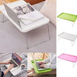 Laptop Seng Skrivebord Sengebord HVID white