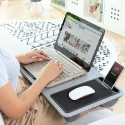 Laptopbord med pude og indbygget musemåtte