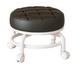 Lav Rullestol med 360° Universalhjul Black