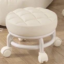 Lav Rullestol med 360° Universalhjul Black