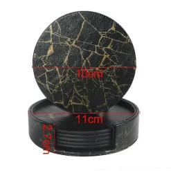 Læder dækkeserviet spildbeskyttelse kompatibel med bord skrivebord holdbar og skridsikker læder dækkeserviet passer almindelig black and gold marble | Fyndiq