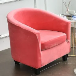 Lænestol Betræk Sofa Betræk Stue Stol Sæde Betræk Red