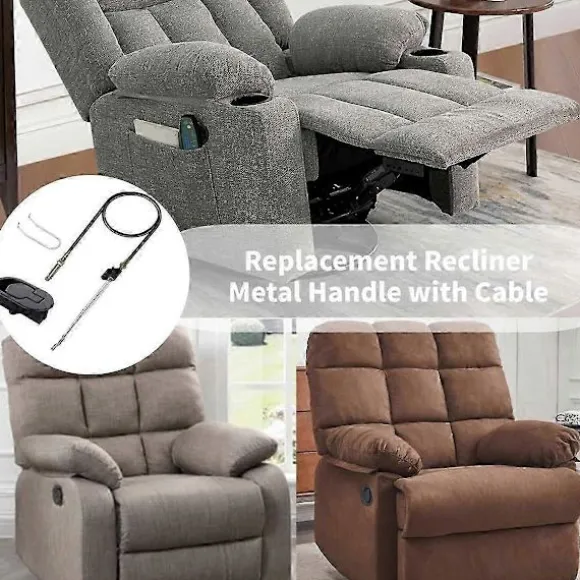 Lænestol Håndtag Reservedele Håndtag Kabel Træk Kompatibel med Sofa