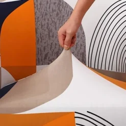 Lænestolsbetræk - Sølv Fox - Stretch - Fløjl - Støvtæt - Moderne Design Variable